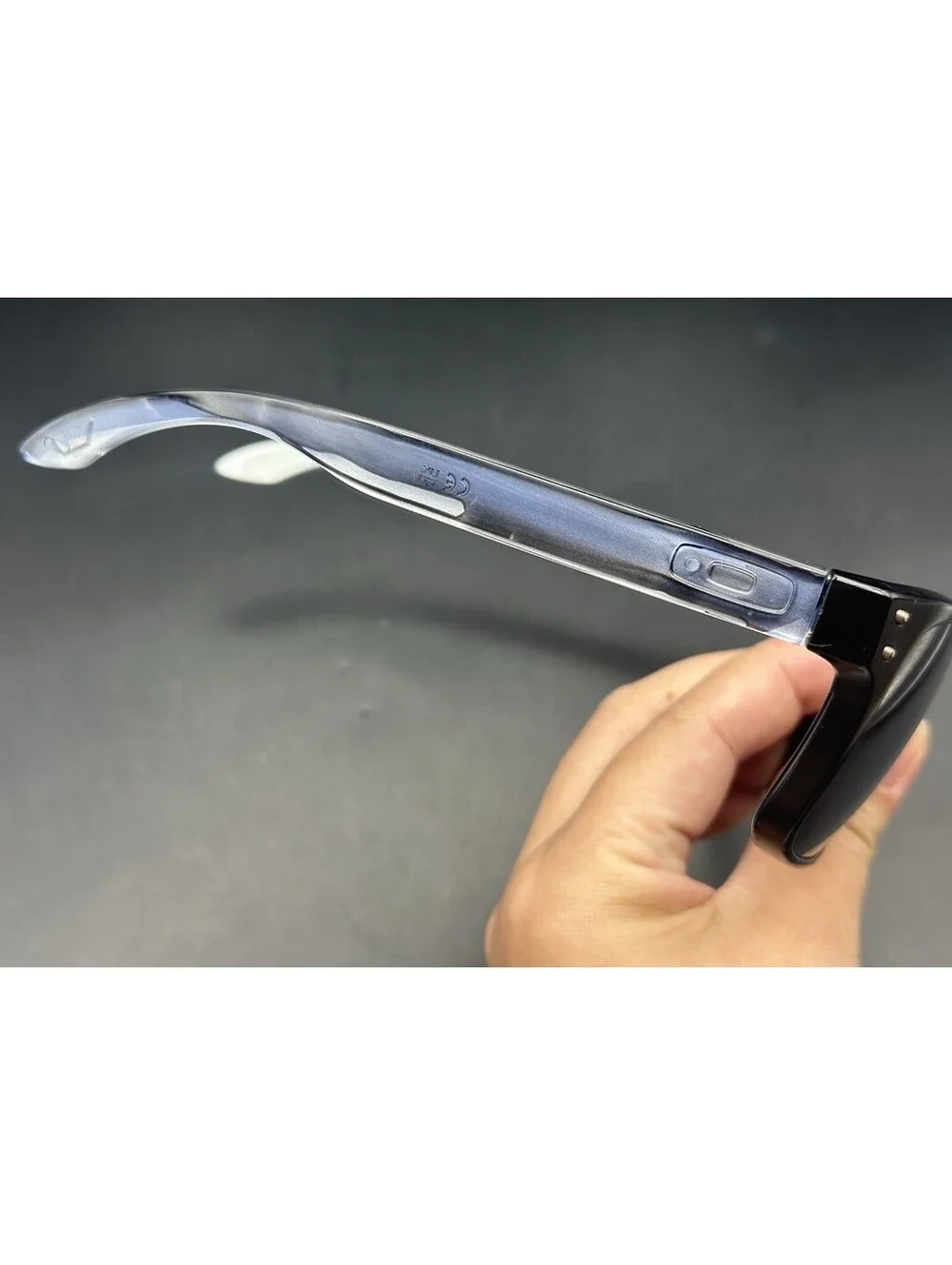 Oakley Holbrook Black/Blue-Clear Fade W/Prizm Tungsten Polarized Lenses